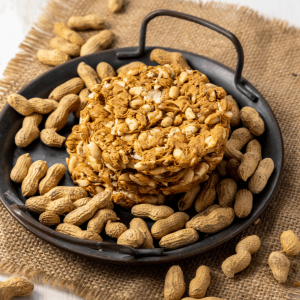 Jaggery Peanut Chikki